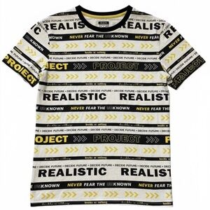 XIOS Black/Yellow Graphic 'Realistic' Tee – Medium